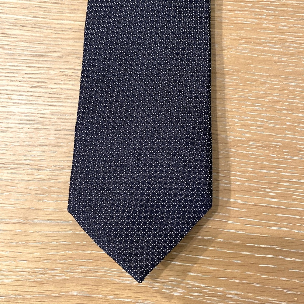 Theory black jacquard tie *MINT*